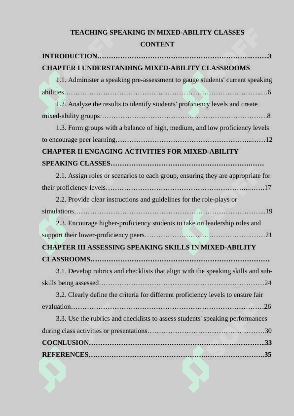 TEACHING SPEAKING IN MIXED-ABILITY CLASSES 2