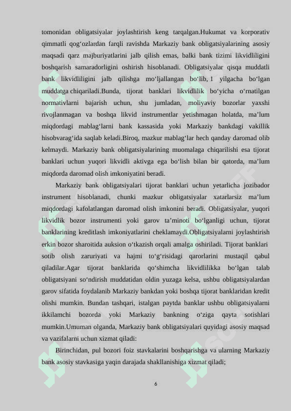 Davlat obligasiyalari 6