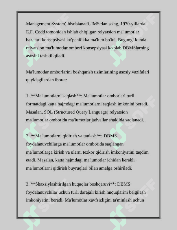 MAʼLUMOTLARNING INTELLEKTUAL TAHLILI VA QOʻLLANILISHI 4