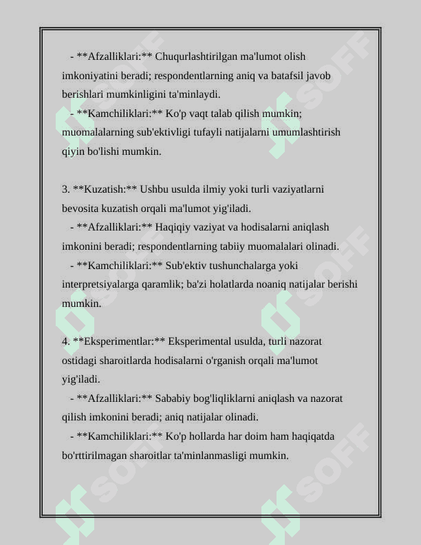 MA'LUMOTLARNI XESHLASHTIRISH 4