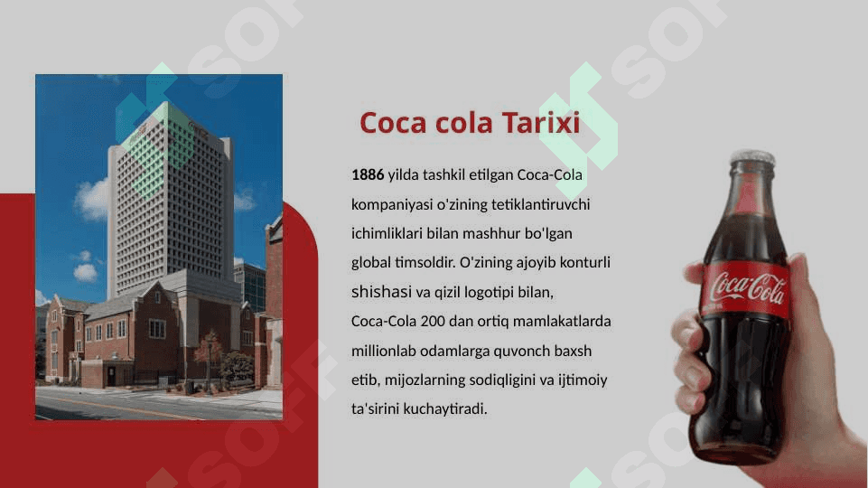 COCA COLA kompaniyasi . 2