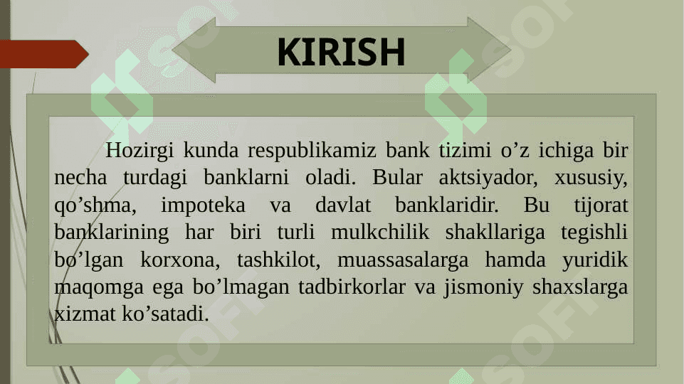 Banklararo hisob-kitoblar va ularning hisobi 3