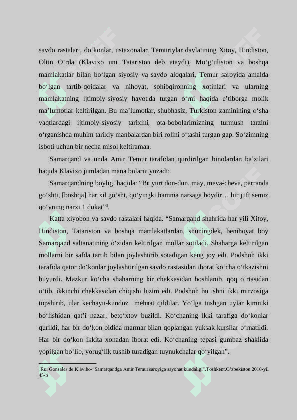 YEVROPA TILLARIDAGI MANBALAR TEMURIYLAR DAVRI TARIXIGA OID MANBA SIFATIDA 8