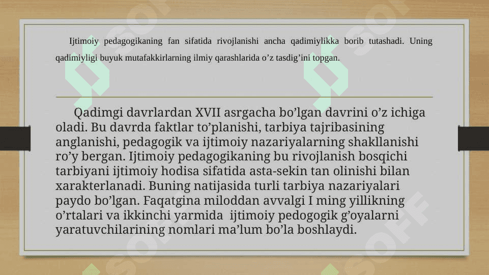 Xorijda ijtimoiy pedagogikaning rivojlanish tarixi 3