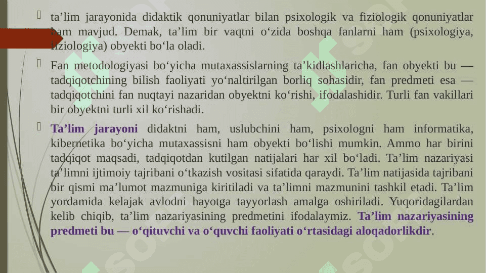 DIDAKTIKA TA’LIM NAZARIYASI SIFATIDA 7
