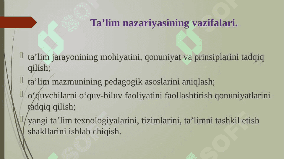 DIDAKTIKA TA’LIM NAZARIYASI SIFATIDA 8