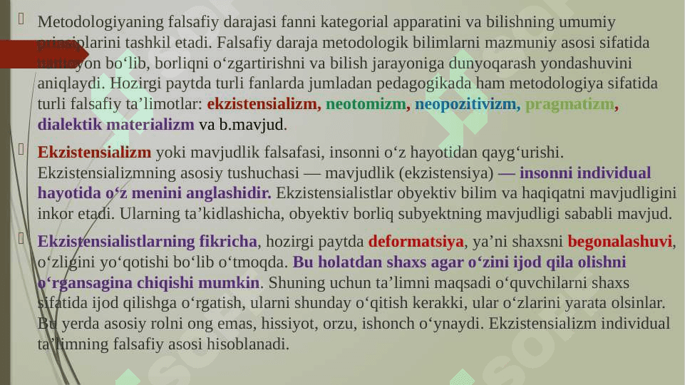 ILMIY PEDAGOGIK TADQIQOTLAR METODOLOGIYASI VA METODLARI 6