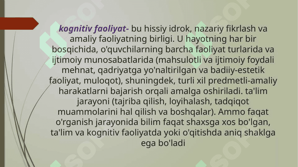 Ta’lim jarayonida o’quvchilarda kognitivlikni shakllantirish 4