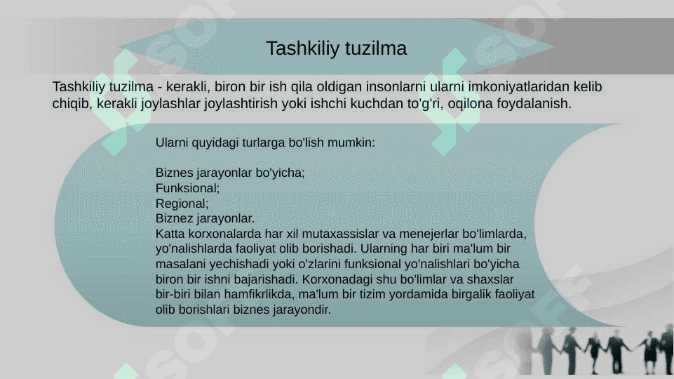Biznes va biznes reja haqida umumiy tushuncha 8