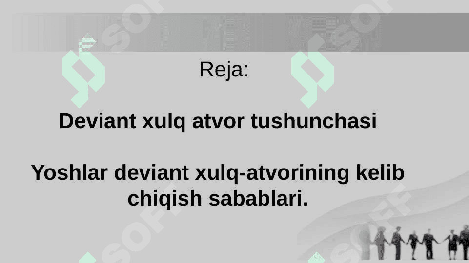 O’quvchi-yoshlar o’rtasida deviant xulq-atvor profilaktikasi 2