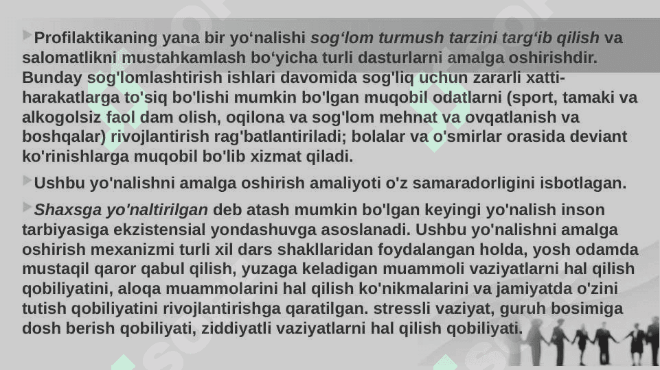 O’quvchi-yoshlar o’rtasida deviant xulq-atvor profilaktikasi 6