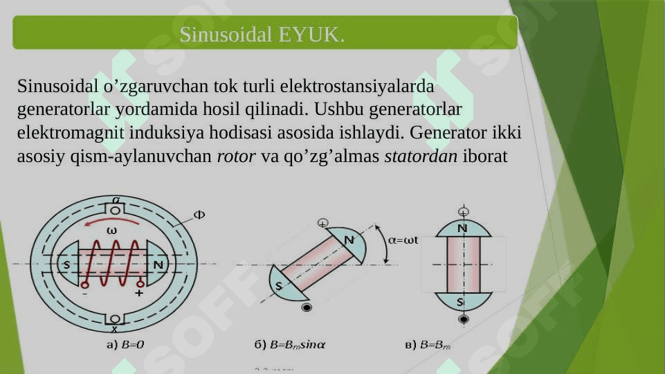 BIR FAZALI O‘ZGARUVCHAN  TOK ELEKTR ZANJIRLARI MAVZUSI 8