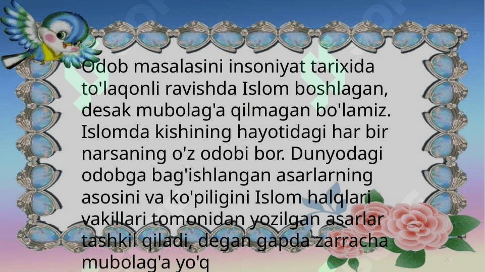 Sharq   mutafakkirlari barkamol shaxs tarbiyasi.Boshlangʻich talimda milliy tarbiya asoslari 3