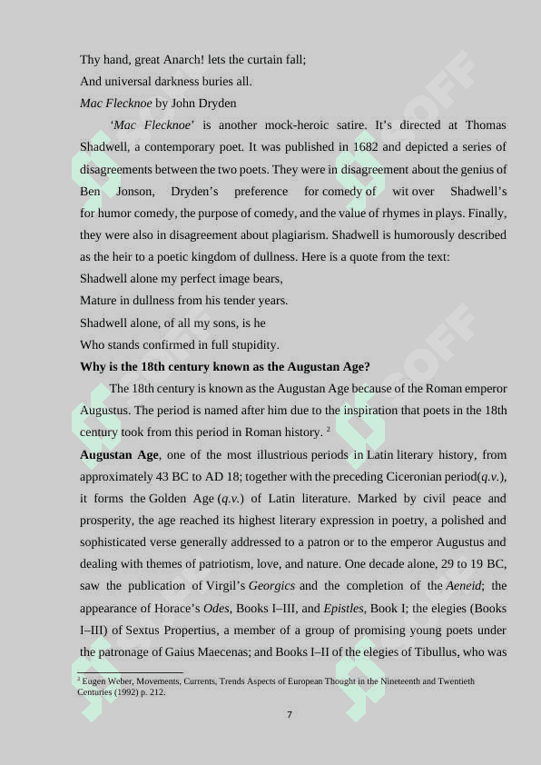 AUGUSTIAN LITERATURE 7