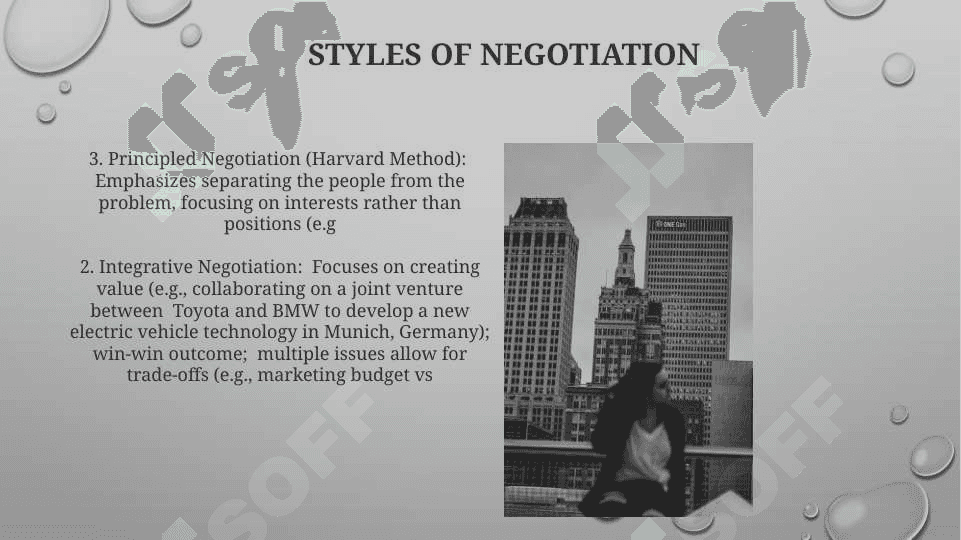 Situations and negotiators 4