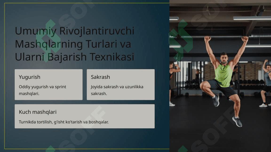 Yengil Atletika Mashg'ulotlarida Umumiy va Maxsus Mashqlarni O'rgatish 3