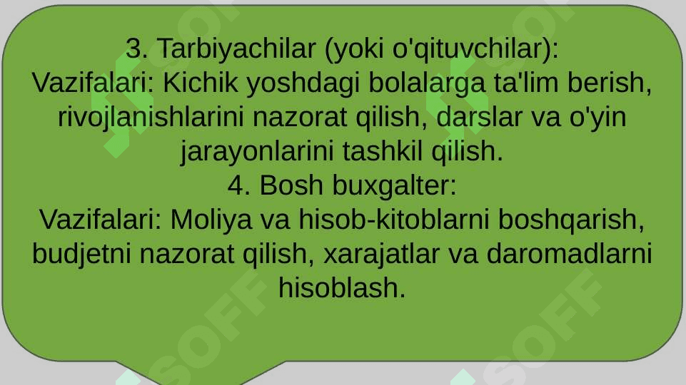 Maktabgacha talim tashkilotlari metodik ishlarni tashkil etish va rahbarlik qilish 5