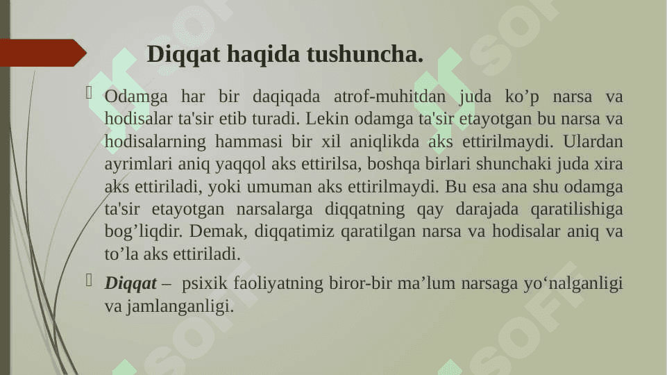 Diqqat va sezgi 3