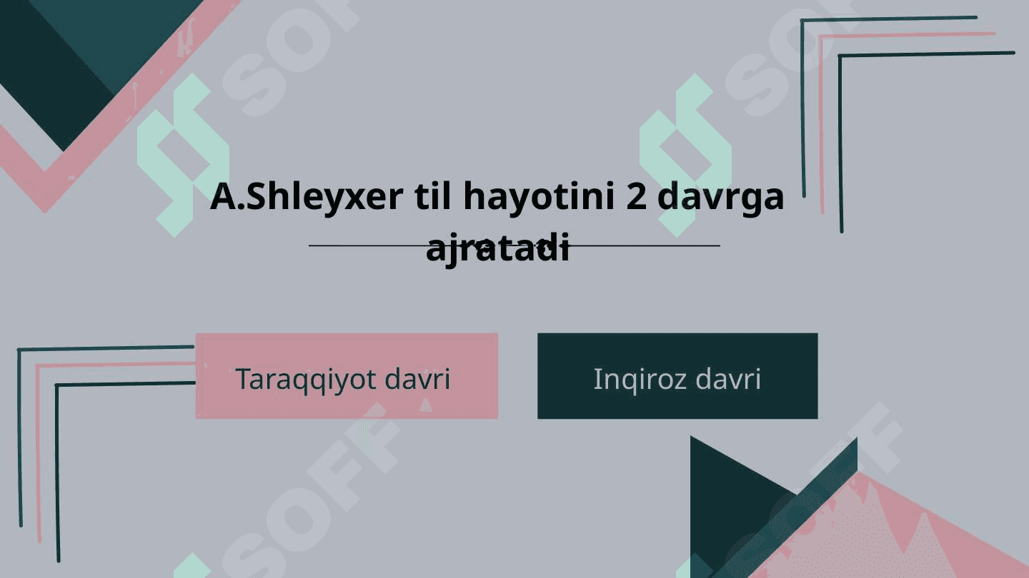 TILSHUNOSLIK TARIXIDAGI YO‘NALISHLAR VA MAKTABLAR 5