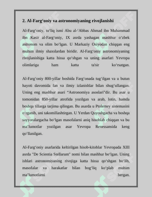 OʻRTA OSIYOLIK ALLOMALARNING GEOGRAFIYA FANIGA QOʻSHGAN HISSASI 6