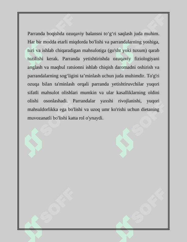 PARRANDALARNING KO’PAYISH FIZIOLOGIYASI 5