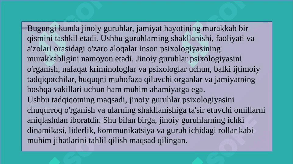 Jinoiy gurux psixologyasi 3