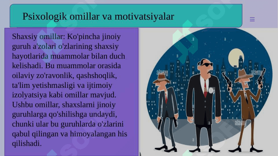 Jinoiy gurux psixologyasi 7