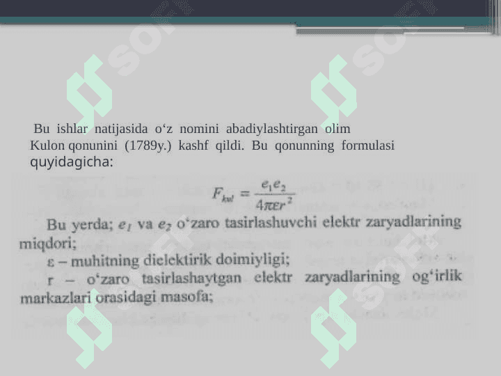 MOLEKULALARNING ELEKTR XUSUSIYATLARI. QUTBLANUVCHANLIK. MOLYAR REFRAKSIYA 6