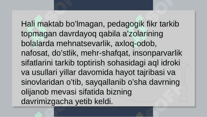 Pedagogik faoliyatning ijtimoiy jamiyatda tutgan oʻrni 3