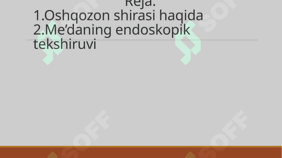 Oshqozon suyuqligi tashxisining klinik ahamiyati 2