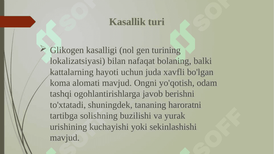 GLIKOGEN KASALIKLARI 7