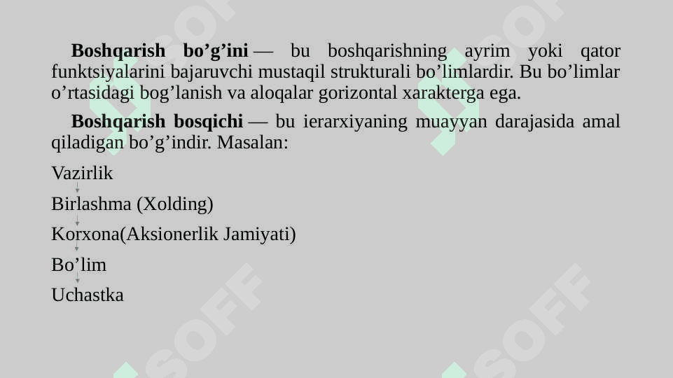 Boshqarishning tashkiliy strukturalari 5