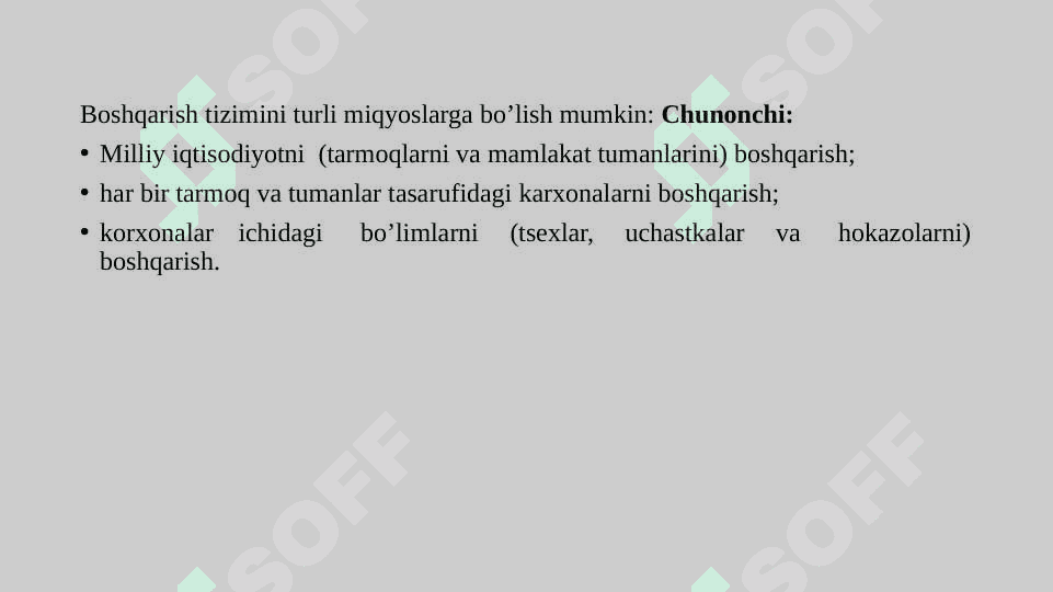 Boshqarishning tashkiliy strukturalari 7