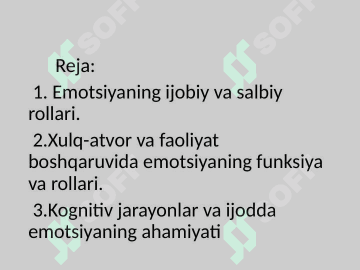 Emotsiyaning roli va funksiyalari 2