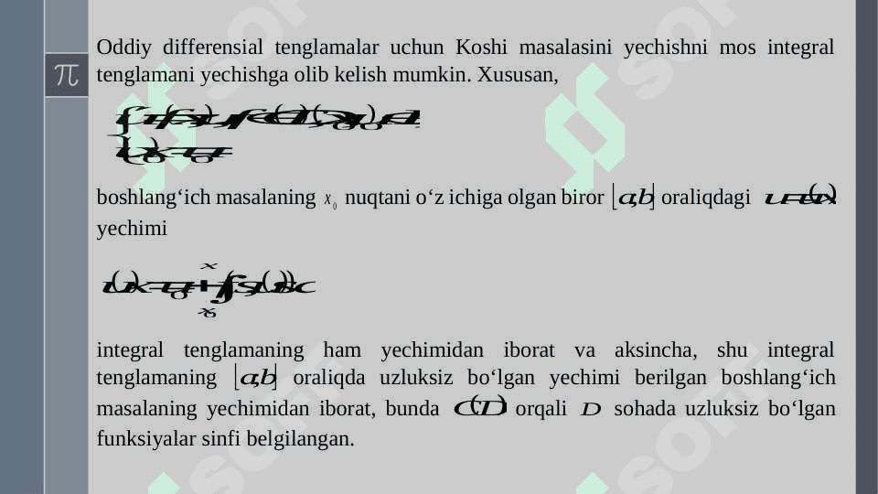 Fredgolm integral tenglamalarini taqribiy yechish usullari 4