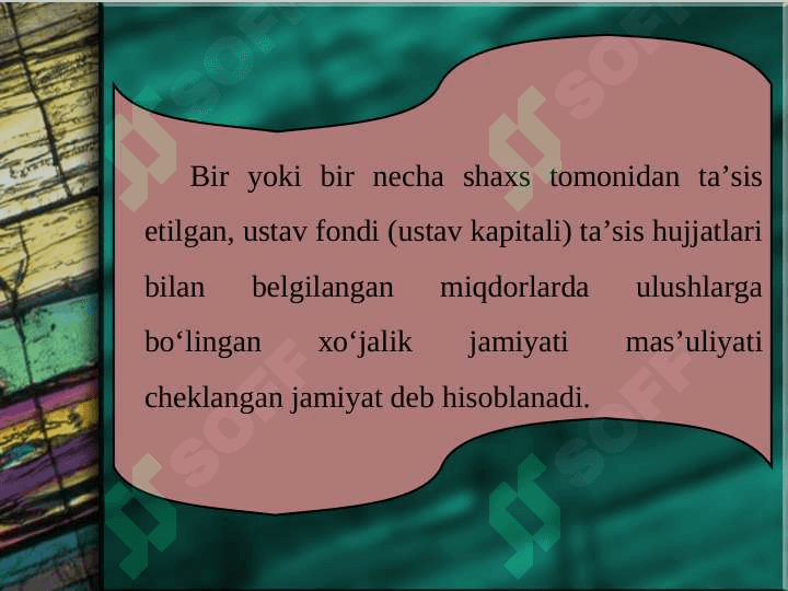 Masuliyati cheklangan jamiyat 4