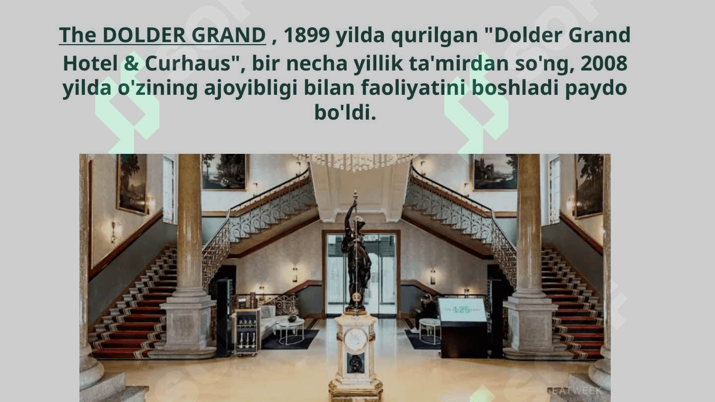 THE DOLDER GRAND 3