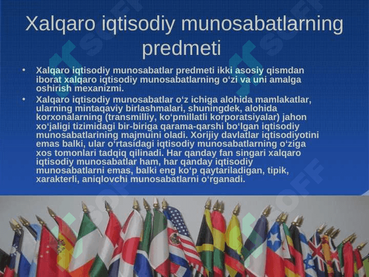 Xalqaro iqtisodiy aloqalar va integratsiya 4