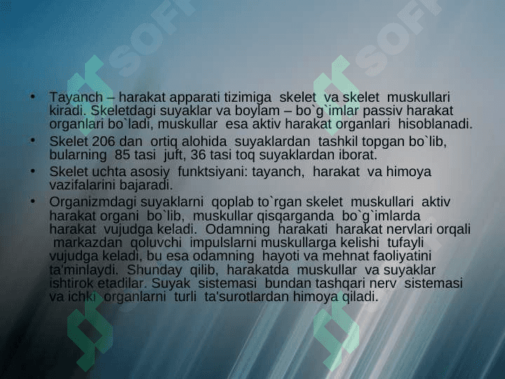 To’g’ri qaddi-qomat nima 3