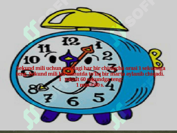 Vaqt birliklari. Sekund 4