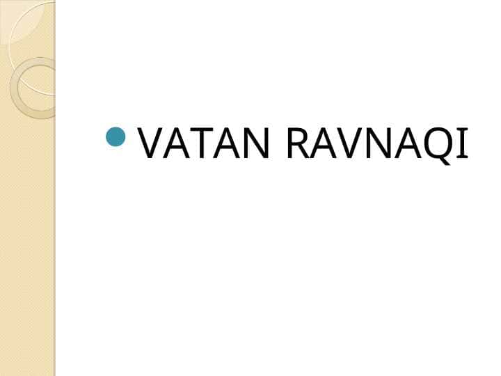 VATAN RAVNAQI