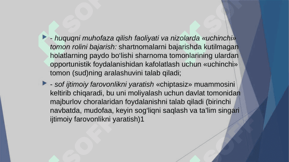 DAVLAT INSTITUTSIONAL TASHKILOT SIFATIDA 8