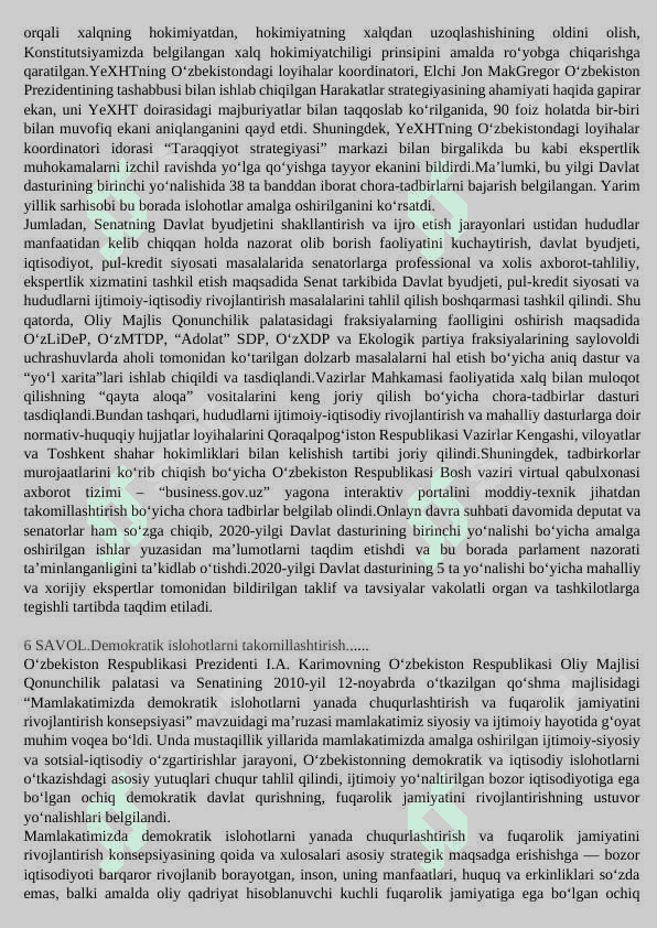 O'zbekiston tarixi fanidan 3