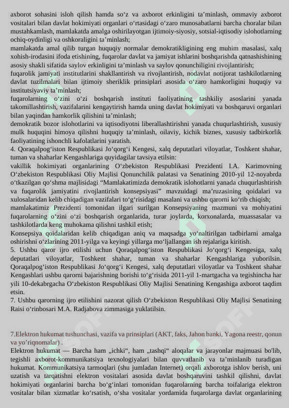 O'zbekiston tarixi fanidan 5
