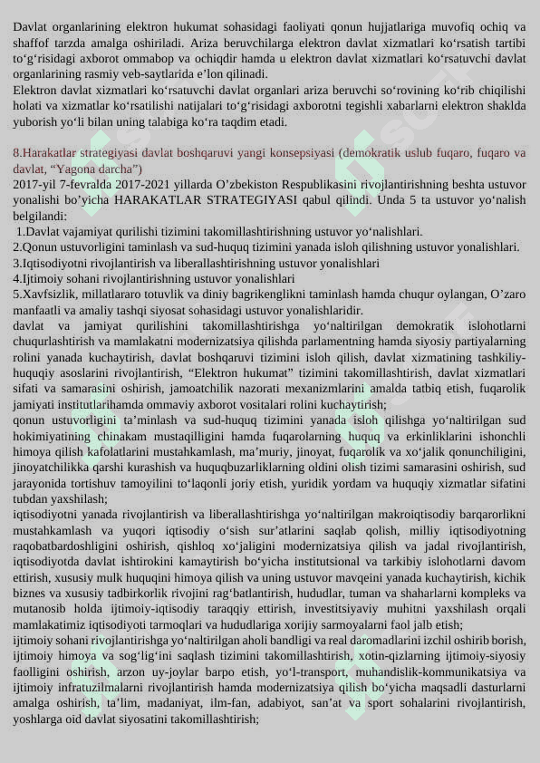 O'zbekiston tarixi fanidan 7