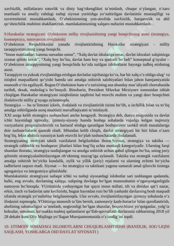 O'zbekiston tarixi fanidan 8