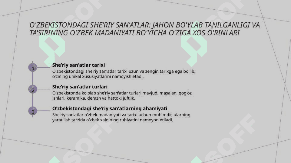 Sheʼriy sanʼatlar 1