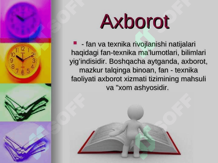 Axborot va uning turlari, fan uchun ahamiyati xususiyatlari 3