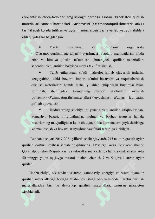 Devorbob bloklar ishlab chiqarish korxonasini loyihalash 4