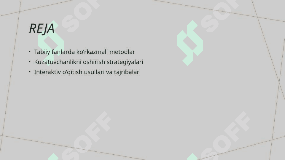Boshlangʻich ta’lim tabiiy fanlar darslarida koʻrkazmali metodlardan foydalanish kuzatuvchanligini tashkil etish 2